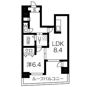 ES-Grande Minamimorimachiの間取り図