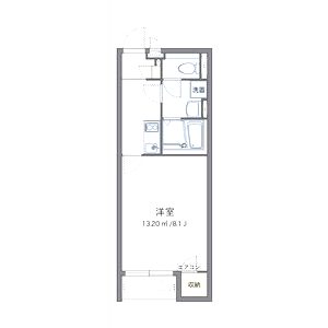 クレイノJINの間取り図
