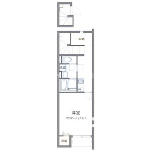 クレイノラ グラシューズ Mの間取り図