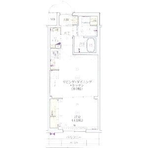 べラジオ雅び東寺WESTの間取り図