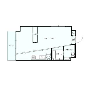 ポルトボヌールの間取り図