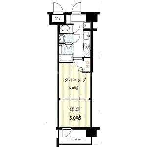 ファーストフィオーレ京都西京極の間取り図