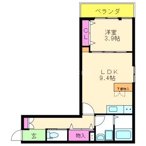 Altair今福 (アルタイルイマフク)の間取り図