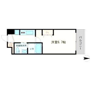 アーデンタワー本町イーストの間取り図