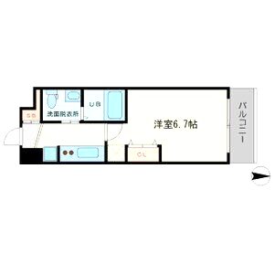 アーデンタワー本町イーストの間取り図