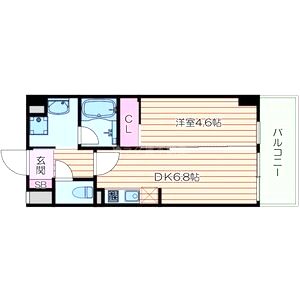 アドラブールKIKIの間取り図