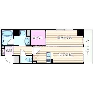 アドラブールKIKIの間取り図