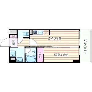 アドラブールKIKIの間取り図