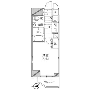 アーデン堺筋本町の間取り図