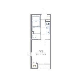 レオパレスBOSHUKE水木の間取り図