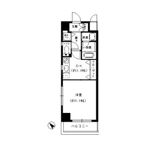 Loisir Kusunokiの間取り図
