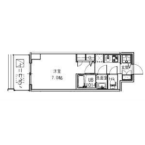 S-RESIDENCE福島Alovitaの間取り図
