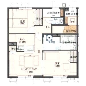 エクセレントパルIIの間取り図