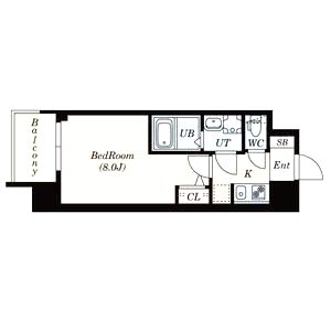 S-RESIDENCE新大阪WESTの間取り図