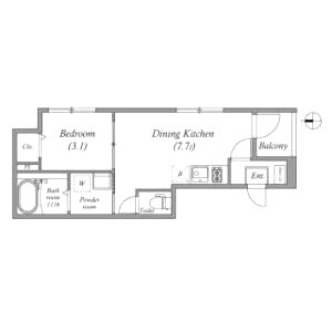 EMBELLIR COCOの間取り図