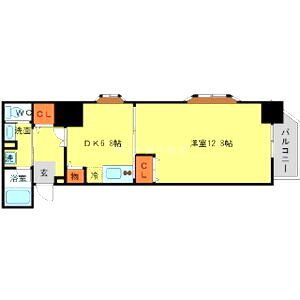アーデン土佐堀の間取り図