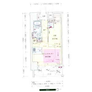 プレサンス立売堀アーバンスタイルの間取り図