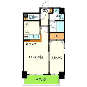 PRESTANCE香里の間取り図