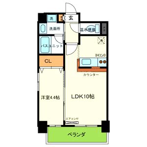 PRESTANCE香里の間取り図