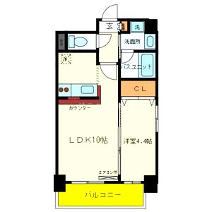 PRESTANCE香里の間取り図