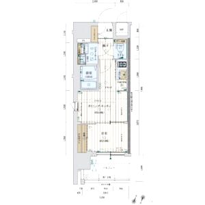レジュールアッシュアーバンリッシュの間取り図