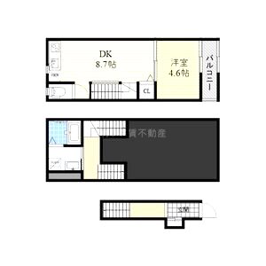 CASA Asteria gamoの間取り図