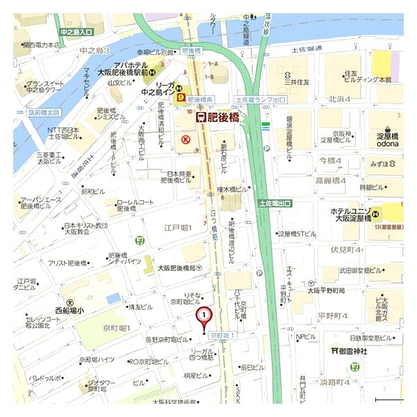 アーデン京町堀イーストの外観2枚目