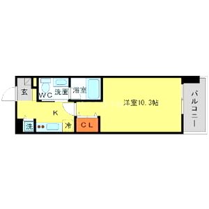 アーデン江戸堀の間取り図