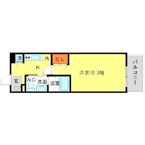 アーデン江戸堀の間取り図