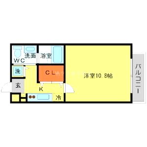 アーデン江戸堀の間取り図