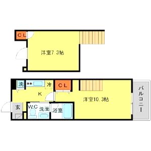 アーデン江戸堀の間取り図