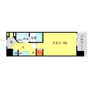 アーデン江戸堀の間取り図