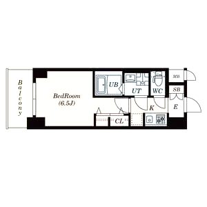S-RESIDENCE新大阪Rishの間取り図