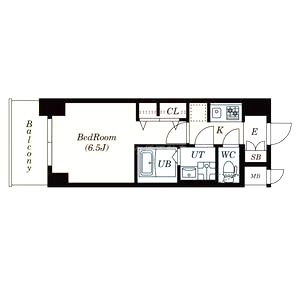 S-RESIDENCE新大阪Rishの間取り図
