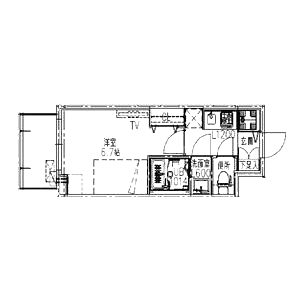 S-RESIDENCE都島Luxの間取り図