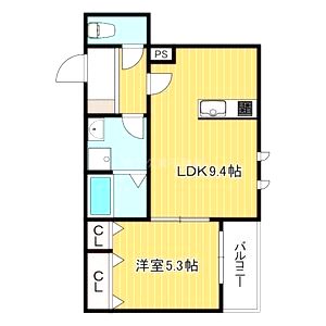 (仮称)La-Crea井口堂の間取り図
