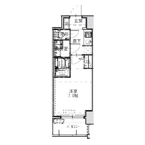S-RESIDENCEドーム前千代崎の間取り図