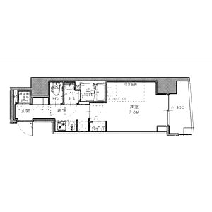 S-RESIDENCE福島玉川Tresの間取り図