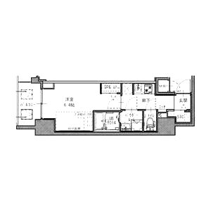 S-RESIDENCE福島玉川Tresの間取り図