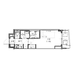 S-RESIDENCE福島玉川Tresの間取り図