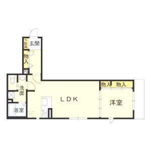 ブランコート西宮北口の間取り図