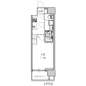 S-RESIDENCE福島grandeの間取り図