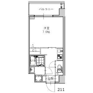 S-RESIDENCE福島grandeの間取り図