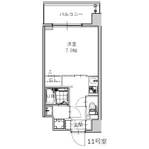 S-RESIDENCE福島grandeの間取り図