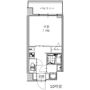 S-RESIDENCE福島grandeの間取り図