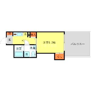 SERENiTE本町エコートの間取り図