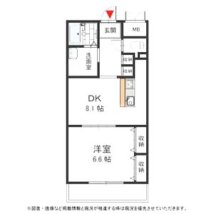 クラルテ甲子園の間取り図