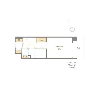 Alivis福島海老江(旧:フォーリアライズ福島ルノン)の間取り図