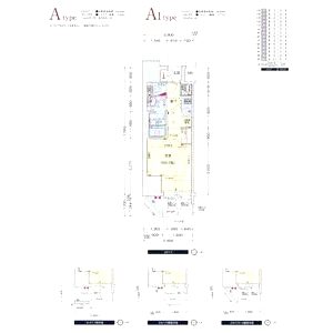 プレサンス心斎橋クオーレの間取り図