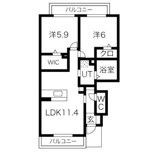リオ グランデの間取り図